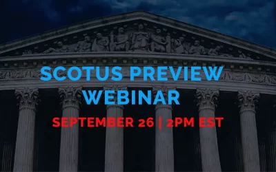 Join Landmark for SCOTUS preview on September 26th